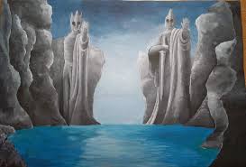 5 out of 5 stars. Argonath Painting Lotr Amino