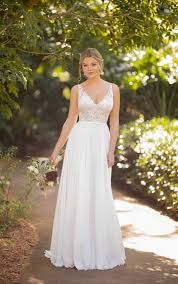 And crochet dresses, while more informal, are also a good alternative to face. Beach Wedding Dresses Bridal Gowns Essense Of Australia