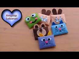 Amplop Lebaran Cara Mudah Membuat Amplop Karakter Lucu Unik Dari Flanel You Check More At Https Pinnedby Me Amplop Lebara Felt Crafts Crafts Felt Diy