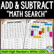 This is a complete lesson with teaching and exercises, showing how division can be seen as repeated subtraction. 3rd Grade Addition And Subtraction Worksheets Teachers Pay Teachers