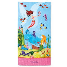 Available in hand towel, bath towel, and bathsheet available. Personalized Kids Beach Towels Beach Towels For Kids Lillian Vernon