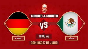 Una victoria podría llevarlos en ritmo contra países. Alemania Vs Mexico Mundial Rusia 2018 En Vivo Minuto A Minuto Futbol Total