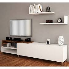 House Line Dizayn Tv Unitesi Beyaz Ceviz House Ev Icin Mobilya Fikirleri