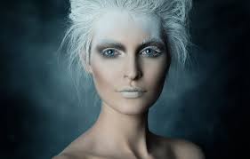 makeup styling retouching ice queen