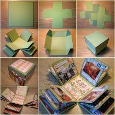 Make your own gift box with lid: 14 Diy Photo Box Ideas Diy Gifts Diy Birthday Diy Birthday Gifts