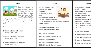 21 posts related to free printable reading comprehension worksheets grade 1. Reading Comprehension Materials For Grade 1 Free Download Guro Tayo