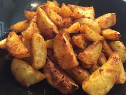 Panierte Kartoffelspalten Von Willik Chefkoch Rezept Kartoffelspalten Lebensmittel Essen Panieren