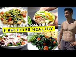 5 Recettes Healthy Faciles Pour Maigrir Pret En 15 Minutes Youtube Recette Healthy Repas Equilibre Pour Maigrir Pour Maigrir