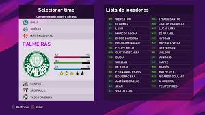 Tabla de posiciones de la brasileirão serie a, temporada 2020. Pes 2020 Ps4 Option File Brasileirao Serie A V2 By Pes Vicio Br Soccerfandom Com Free Pes Patch And Fifa Updates