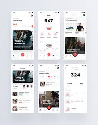 Virgin Active Redesign 02 2x App Interface Design App Design Inspiration App Design