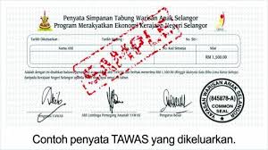 Cara permohonan tawas 2021 online Ramai Yang Tak Tahu Negeri Selangor Beri Rm1 500 Kepada Bayi Yang Baru Dilahirkan Senang Je Nak Mohon Lobak Merah