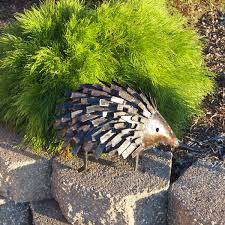 Echidna Metal Animal Art Garden Zoo The sheep are very important, because they can repair your tank while you drive. echidna metal animal art