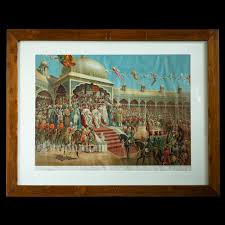 Delhi Durbar 1911 - Chromolithograph ...