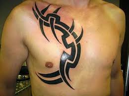 45 Tribal Chest Tattoos For Men