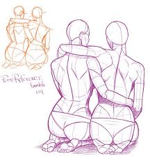 Pose Reference Poses By Request Dancing Hugging Holding Hug from behind by lioken7 on deviantart. pose reference poses by request