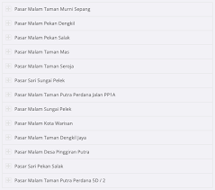 Section 9, bandar mahkota cheras (tapak pasar malam. Senarai Penuh Pasar Malam Di Sekitar Kuala Lumpur Dan Selangor 2019