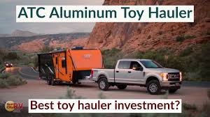 atc aluminum toy hauler best toy hauler