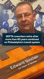 Ed Sinclair has been a staple at SEPTA for more than five decades. But  after 54 years, the Philadelphia native is retiring., On Thursday, Oct. 30,  SEPTA officials, along with Sinclair's family, threw ...
