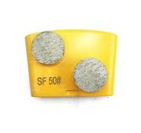 China Metal Bond HTC Diamond Grinding Plate With 2 Round ...