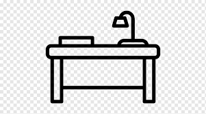 Gambar lucu hitam putih animasi bergerak. Meja Komputer Ikon Komputer Meja Guru Sudut Furnitur Persegi Panjang Png Pngwing