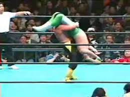 三沢vs川田 危険なパワーボム プロレスラー プロレス 三沢