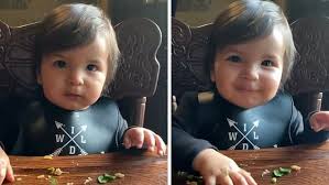 Kat wasn't prepared for how many fixed parenting roles there'd be and for how quickly i, and my partner, would be forced to assume them. Video Kat Von D S Films Baby Son Leafar Smiling While Eating Some Peas Daily Mail Online