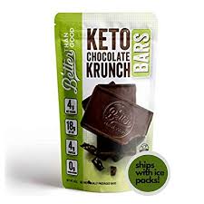 What is the best nighttime snack for a diabetic? Better Than Good Snacks Keto Chocolate Crunch Bars Sugar Free Keto Snacks Low Carb Dark