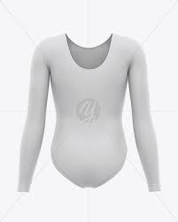 Download Long Sleeve Gymnastics Leotard Mockup Back View In Apparel Mockups On Yellow Images Object Mockups