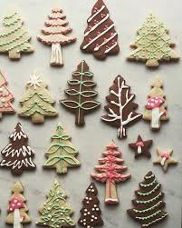 Gingerbread Tree Cookies Pretty Xmas Cookies Christmas Tree Cookies Christmas Cookies