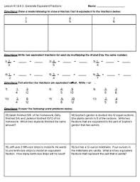 This go math video covers the topic of subtracting fractions with unlike denominators with the use of fraction strips/tiles. this video is extremely. Go Math 4th Grade Chapter 6 Worksheets Teaching Resources Tpt