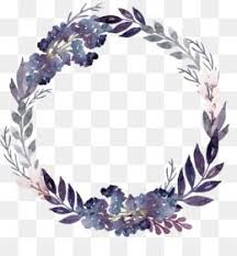 Free Download Flower Wreath Leaf Purple Purple Flowers Foliage Garland Png 2829 2858 And 5 01 Watercolor Flower Wreath Watercolor Flowers Flower Png Images