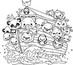 Awesome Noah Ship Cartoon Coloring Page Cartoon Coloring Pages Coloring Books Animal Coloring Pages