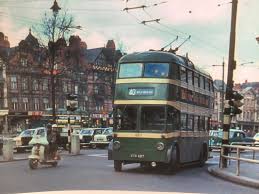 Route provides circulator service in the city of bell gardens. Trolley Buses St Ann S Well Road Pre Demolition 1970 Website