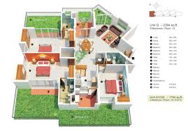 The minimum lot area would be 300 sq.m. 50 Three 3 Bedroom Apartment House Plans Architecture Design