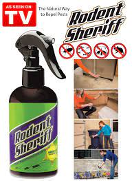 We all get pests in our homes from time to time. Rodent Sheriff Pest Control Spray As Seen On Tv Carolwright Com