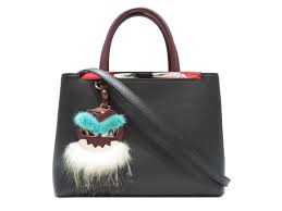 Fendi Petit 2 Jour Monster Mirror Charm Tote Hand Bag Product Code 2103200139476 Brand Off Online Store