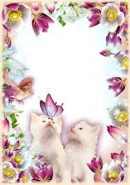 Flower Frames For Photoshop On 8 March Download Flower Frame Flower Background Wallpaper Free Photo Frames