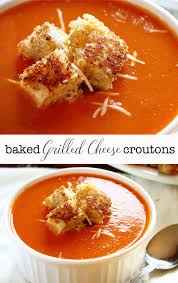 The Best Tomato Soup I Am Baker Best Tomato Soup Grilled Cheese Croutons Recipes