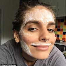 If your hair is already processed, if you have used any type of box dye, or if you have virgin, unprocessed hair, these can cause variations in how your hair will lift with the bleach. Caitlin Stasey Shares A Photo Of Herself After Applying Hair Removal Cream To Face Daily Mail Online