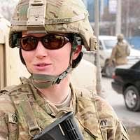 Task Force Spartan 3 soldier Army Spc. Lori Sorrells