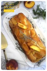 Cake Aux Peches Caramelisees Gateaux Et Desserts Recettes De Cuisine Alimentation