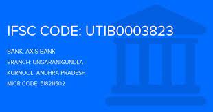 The response is quick, and the services are offered 24x7. Axis Bank Ungaranigundla Branch Kurnool Ifsc Code Utib0003823 Branch Code 3823