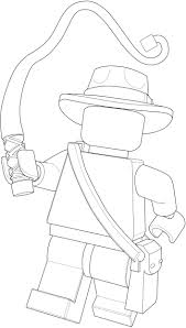 Lego coloring pages indiana jones are very attractive and suitable for your children. Indiana Jones Lego Coloring Pages