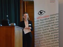 King's Artist Milly Thompson Presents at the ARTiculation Regional Finals