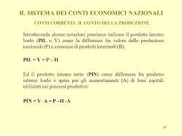 Il Sistema Dei Conti Economici Nazionali Ppt Scaricare