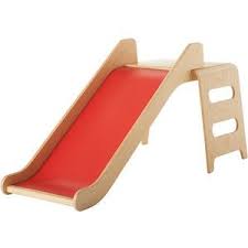 Ikea Virre Slide With Ladder And Guard Rail Red Beech Ikea Kids Indoor Slides Kids Slide