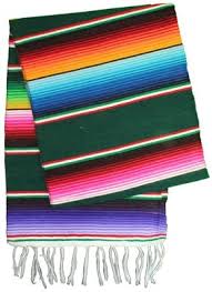 Mexican Classic Serape Table Runner Multi Green Table Runners Pastel Interior Mexican Table Runner