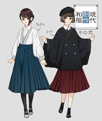 花月 さん haruharu sunny twitter アニメの服装 和風 洋服 日本のファッション