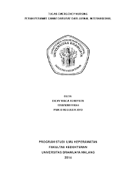 Contoh jurnal ada sangat banyak dan kami akan menyampaikan secara. Doc Tugas Emergency Nursing Peran Perawat Gawat Darurat Dari Jurnal Internasional Oleh Program Studi Ilmu Keperawatan Fakultas Kedokteran Cicilia Chylenty Academia Edu