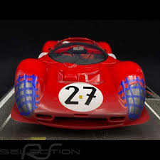The manufacturer is looksmart and the material used id resin. Ferrari 330 P3 24h Le Mans 1966 Finish Line 1 18 Bbr Models Bbrc1849adirty Selection Rs
